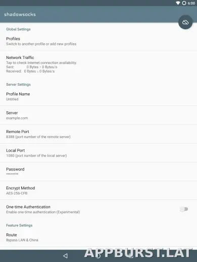 Shadowsocks скриншот 5